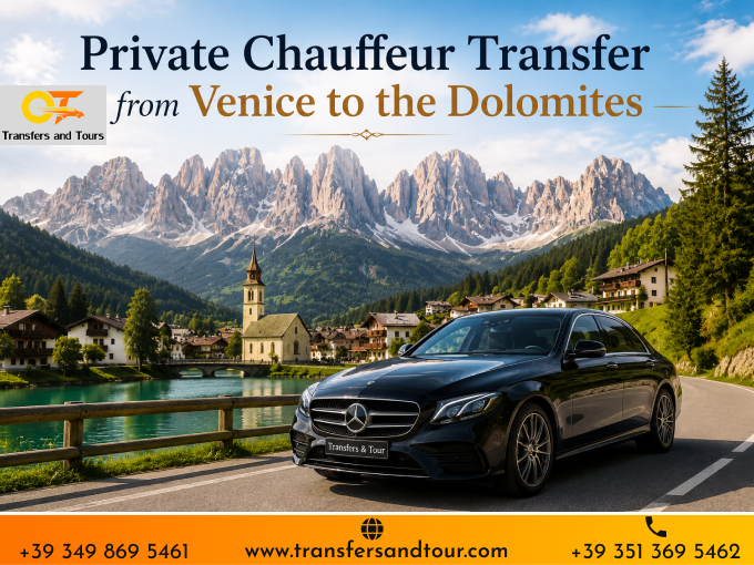 Private Chauffeur Transfer from Venice to the Dolomites